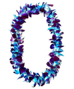 blue lei