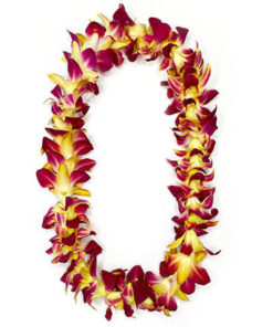 yellow lei