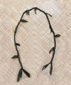 Hawaiian ti leaf lei