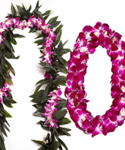 hawaiian flowers leis