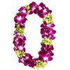 Purple-Green-Double-lei