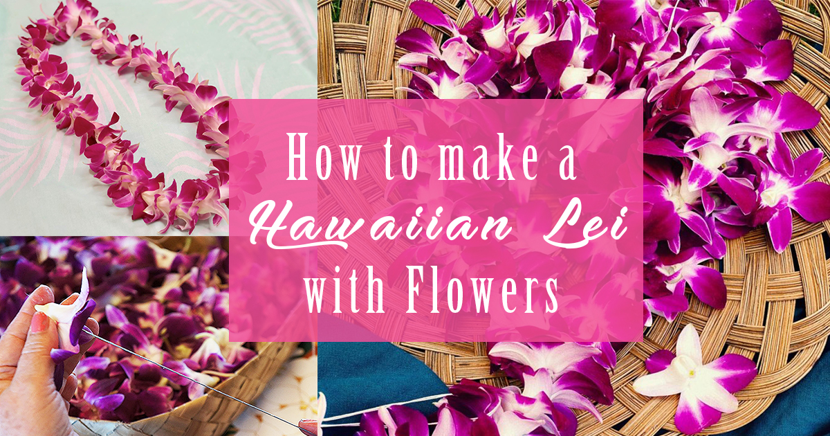 how to make hawaiian leis